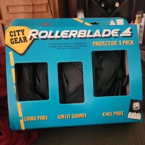 Rollerblade Protective Gear Set - Black SIZE M